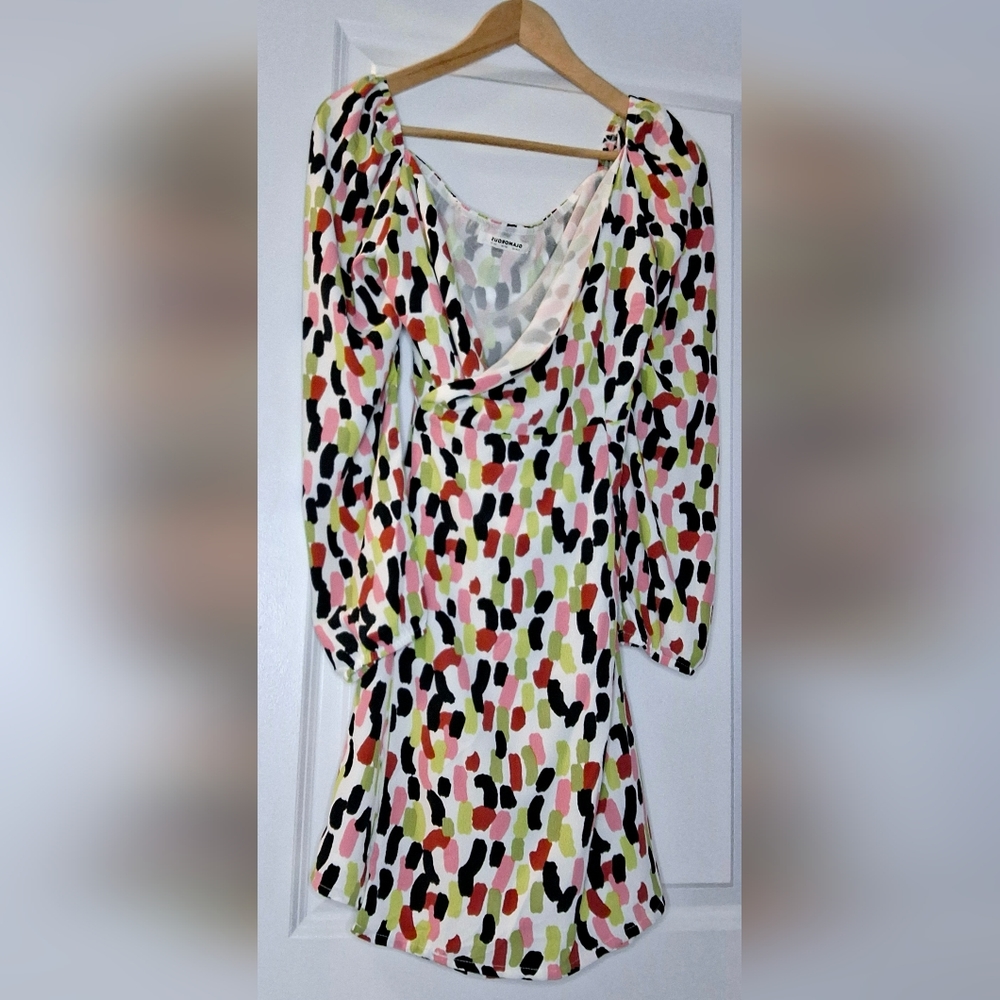 Glamorous Colorful Wrap Dress (10)